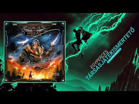 #189. Lords of Hellas | Egyperces társasjátékismertető - Game-Obscura