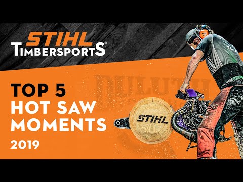 The Top-5 Most Extreme STIHL TIMBERSPORTS® Hot Saw Moments