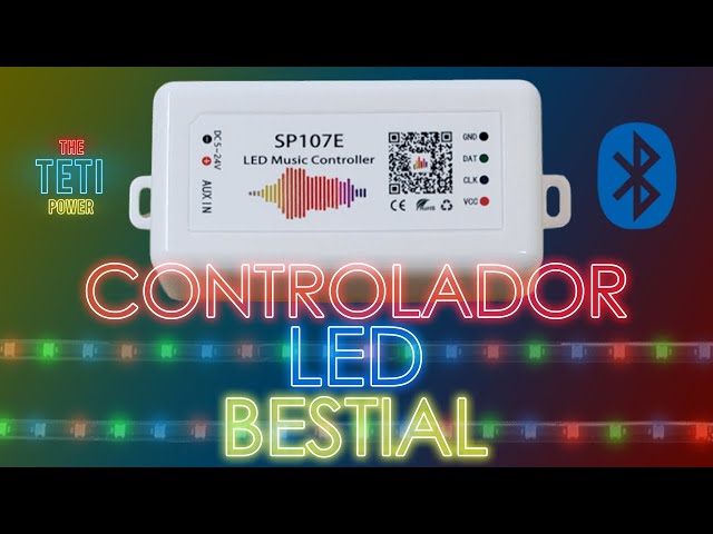 Vídeo relacionado con BTF-LIGHTING WS2812B WS2811 SP107E Música Bluetooth A todo color Controlador IOS/Andriod App Controlar Apoyo WS2813 SK9822 SK6812RGB SK6812RGBW Adecuado para tira de LED o panel de matriz LED