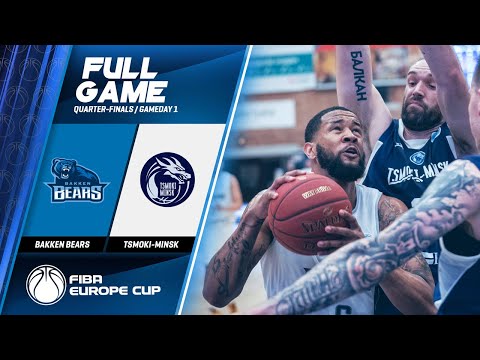 Bakken Bears v Tsmoki-Minsk  - Full Game - FIBA Europe Cup 2019-20