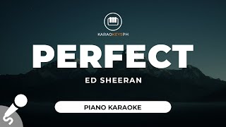 Download lagu Perfect - Ed Sheeran (Piano Karaoke) mp3