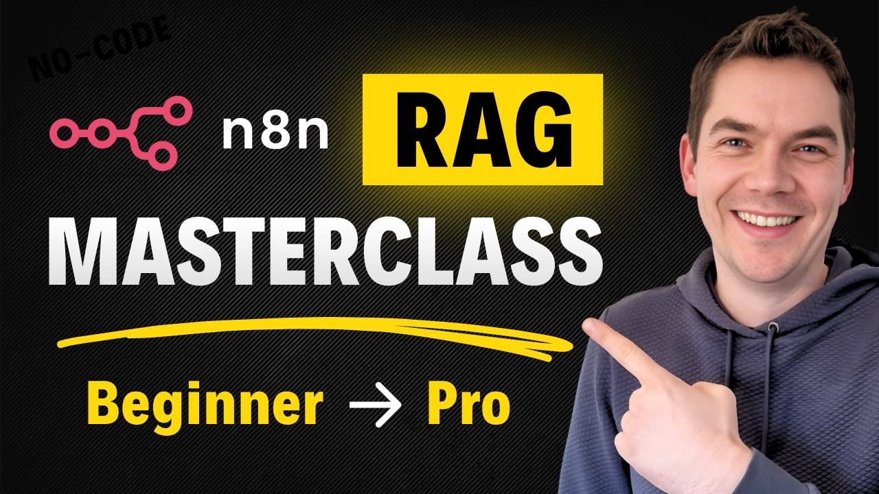 n8n RAG Masterclass - Build AI Agents + Systems that Actually Work