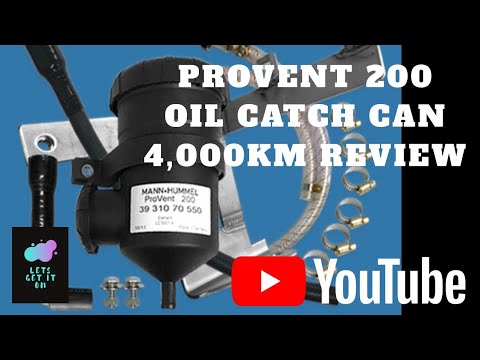 Oil catch can review 4k run Provent200 Triton