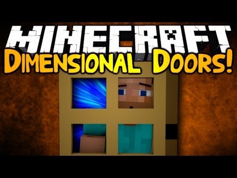 Mind-Bending Minecraft Mod: Dimensional Doors!