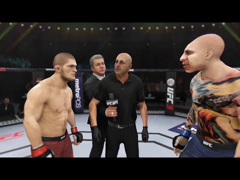 Khabib vs. Cyclone (EA Sports UFC 3) ☝️🦅