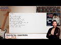 Stuck On You Lionel Richie Main Guitar Backing Track With Chords And Lyrics