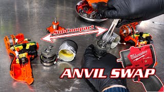 DON'T Do This! ANVIL Swap Milwaukee M12 FUEL SubCompact Impact [3048 & 3049]
