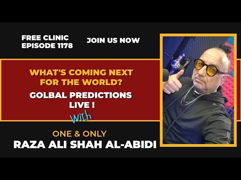 Free Clinic 1178 Free Clinic Live Call | Raza Ali Shah Al-Abidi | Numerology | World Prediction