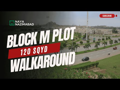 Naya Nazimabad exclusive plot overview, Block M
