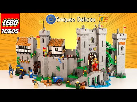 Vidéo LEGO Icons 10305 : Le château des Chevaliers du Lion