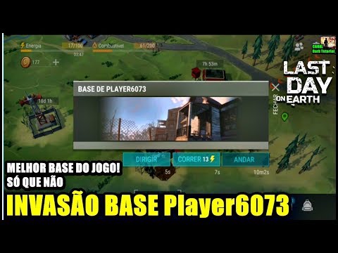 ●INVASÃO BASE Player6073 - MELHOR BASE DO JOGO! SÓ QUE NÃO Last Day On Earth