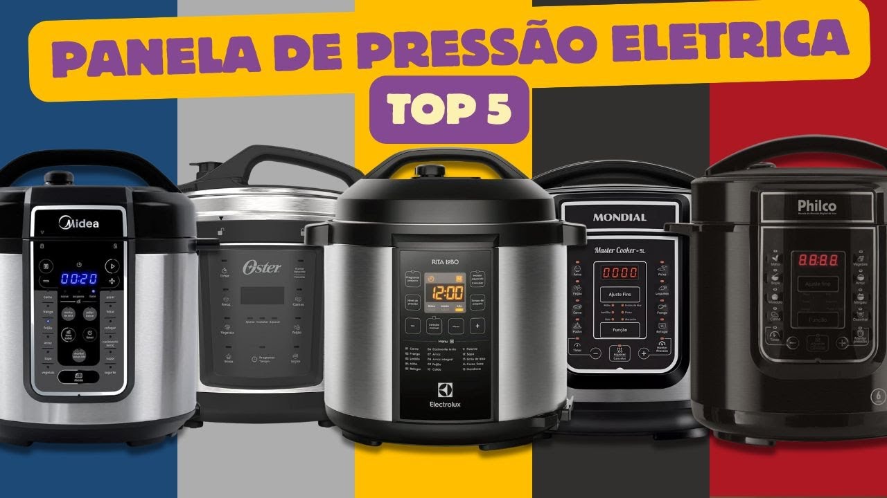 PANELA DE PRESSÃO ELÉTRICA Qual a Melhor? - CONFIRA [TOP5] PANELA DE PRESSÃO ELÉTRICA 2025