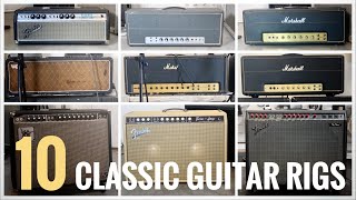 Video thumbnail for 10 Legendary Rock Guitar Rigs! Marshall, Fender Music Man, Vox by Johan Segeborn