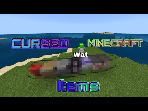 Cursed Minecraft Items Reaction