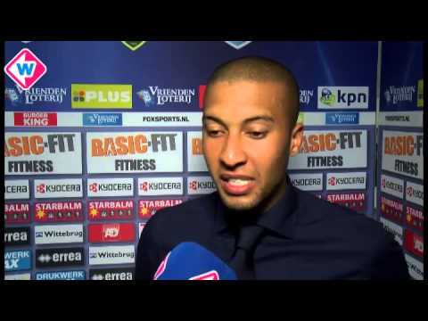 Reactie ADO-speler Gianni Zuiverloon na ADO Den Haag - Heracles Almelo