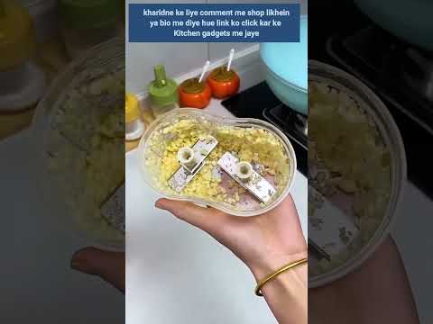 Multipurpose Manual Dual Blades Fruit and Vegetable Twins Chopper