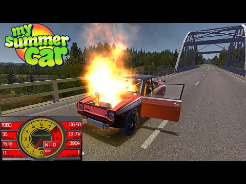 TURBO AND ECU IN SATSUMA LEAD TO TRAGEDY - My Summer Car #69 | Radex