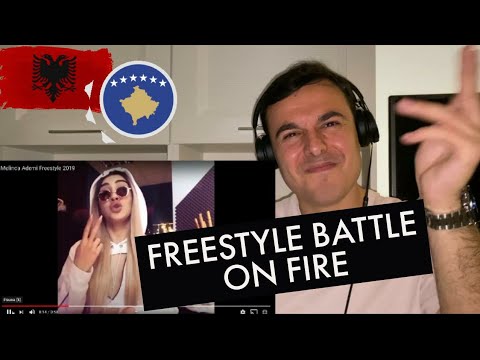 Italian Reaction to Tayna Vs Melinda / Tayna - Freestyle Vs Melinda Freestyle / Albanian Rap 🔥 🔥 🔥