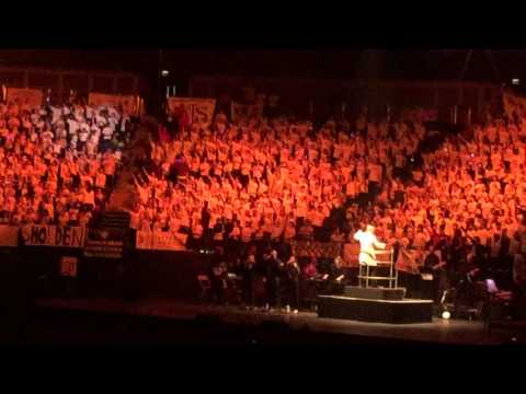 The power in me, O2 Arena London, Young Voices Choir 2016.