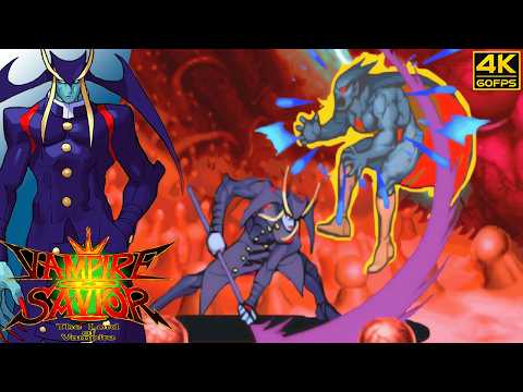 Vampire Savior - Jedah Dohma (Arcade / 1997) 4K 60FPS