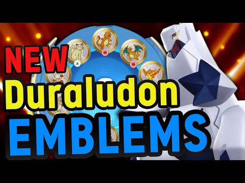 DURALUDON is SO GOOD with BOOST EMBLEMS!! Pokemon Unite!!