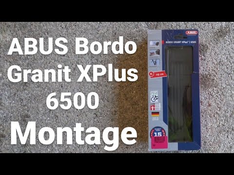 ABUS Bordo Granit XPlus 6500 | Installation + Advantages