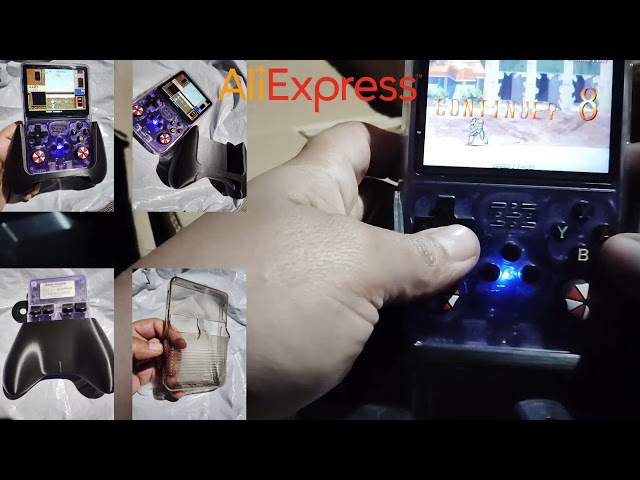 Vídeo relacionado con FUXIU Funda para consola de juegos y película Temper para R36S/R35S/RGB20S, bolsa de transporte de protección completa para consola de juegos y accesorios