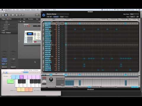 Logic Pro X - Video Tutorial 51 - Ultrabeat (PART 1) Sequencing and Sampling