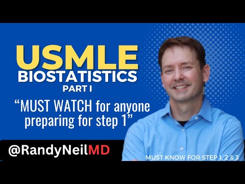 Biostatistics SUMMARY STEP 1 - The Basics USMLE