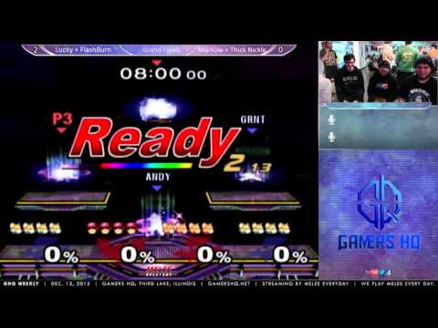 GHQ Weekly [12/13/15] - Grand Finals: Lucky + Flashburn 117 vs. Markow vs. Thick Nickel