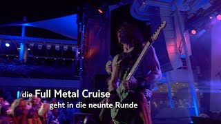 TUI Cruises: Full Metal Cruise geht in die neunte Runde - Das lauteste Festival auf See