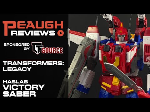 Video Review: Haslab Transformers: Legacy - Commander Class VICTORY SABER