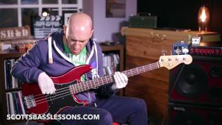 "All Funk Blues" - Academy Play-along /// Scott's Bass Lessons