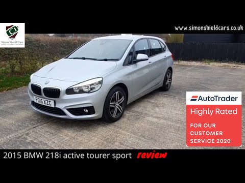 2015 BMW 218i active tourer sport