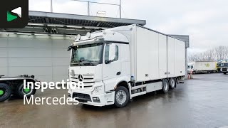 Mercedes-Benz Actros 2553 Actros 6X2 2000kg Ladebordwand Retarder Lift-Axle Au パネルバントラック | 画像 4 - Autoline