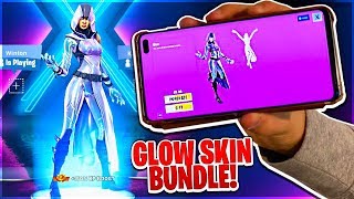 Getting FREE GLOW SKIN BUNDLE and HOW TO GET IT in Fortnite!
