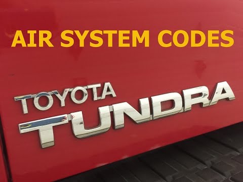 Toyota Tundra AIR Injection Code P2440, P2441, P2442, P2443