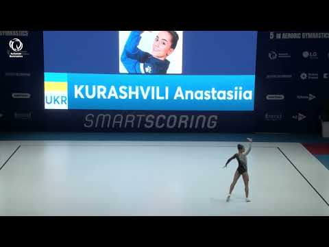 Anastasiia KURASHVILI (UKR) - 2025 Aerobics European Champion, Individual Women