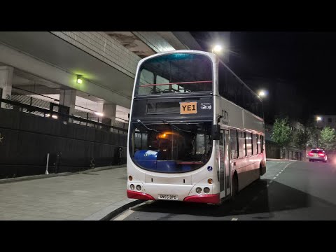 A Volvo B7TL Wright Gemini 1 makes a visit to Sheffield!! City Transports SN55 BPO
