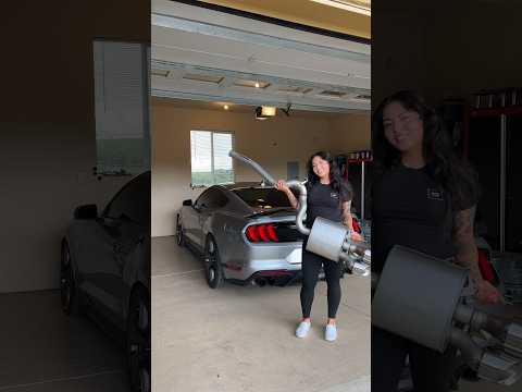 Exhaust perfection #mustang #exhaust