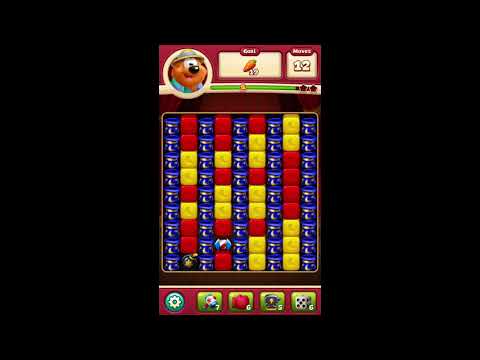 Toon Blast Level 25 (1 Fail + Pass)