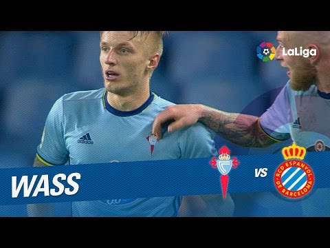 Great Goal of Wass (2-1) Celta de Vigo vs RCD Espanyol