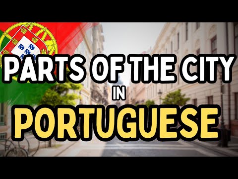 Parts of the City in Portuguese 🇵🇹 | With Useful Phrases