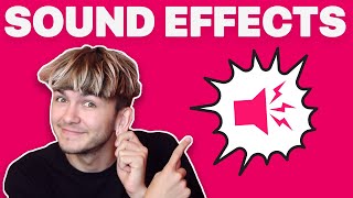 How to Add Sound Effects to Video Online - EASY (2022)
