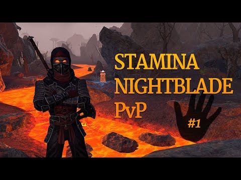 ESO PvP Stamina Nightblade #1 - Dragonhold - Medium armor, Bow-2H