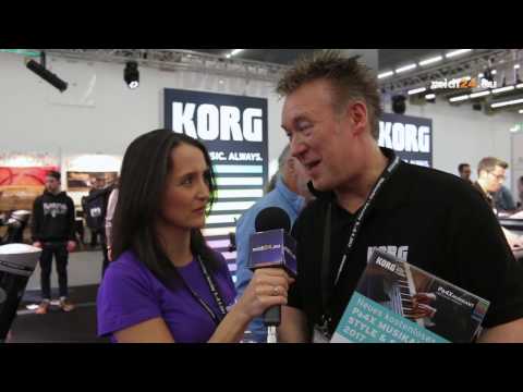 Jürgen Sartorius -  die Neuigkeiten im Korg Pa4x Musikant - midi24.eu auf der Musikmesse 2017