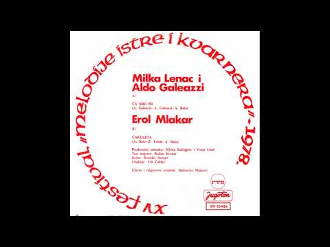 MILKA LENAC & ALDO GALEAZZI - Ča smo mi (MIK 78)