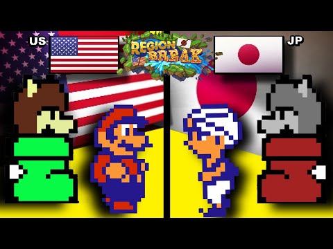 Uncovering the Hidden Differences in US and Japanese Mario Games! - Region Break