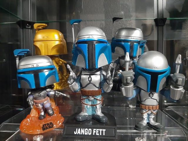 Vídeo relacionado con Funko Pop! Star Wars: FL - Jango Fett - Desenmascarado - Figura de Vinilo Coleccionable - Idea de Regalo- Mercancia Oficial - Juguetes para Niños y Adultos - Movies Fans