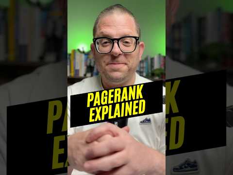 PageRank was Google’s first algorithm. Learn about it here!